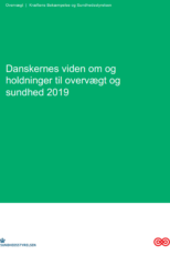 Danskernes viden om og holdninger til overvægt og sundhed 2019