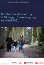 Danskernes viden om og holdninger til overvægt og sundhed 2021